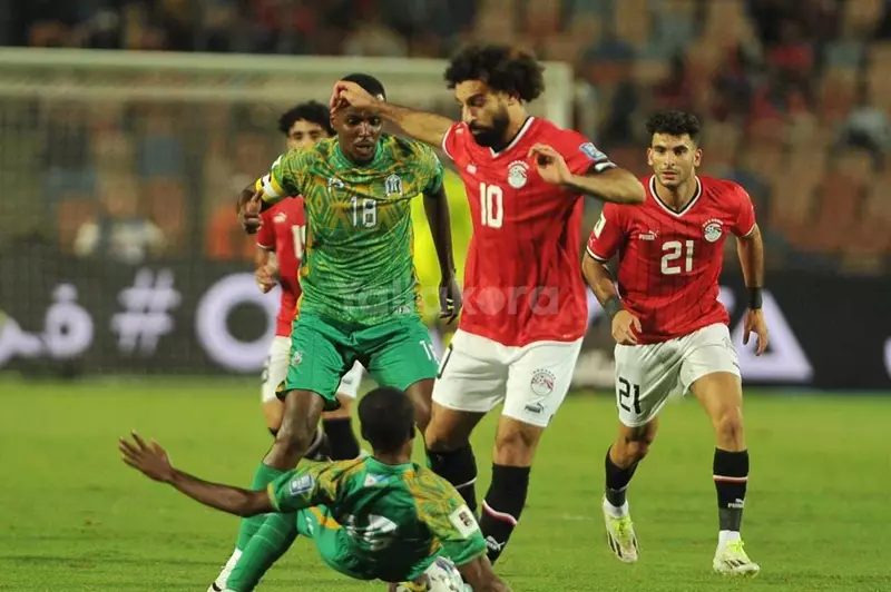 مصر وجيبوتي - محمد صلاح